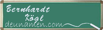 Bernhardt Kögl Visitenkarte
